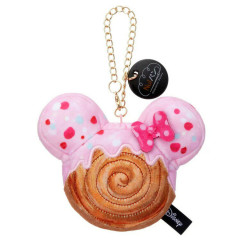 Japan Disney Mascot Holder Bag Charm - Minnie : Nui Bread Croissant