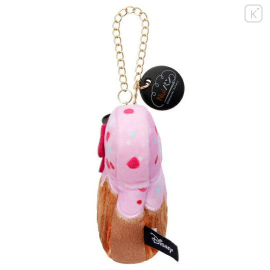 Japan Disney Mascot Holder Bag Charm - Minnie : Nui Bread Croissant - 3