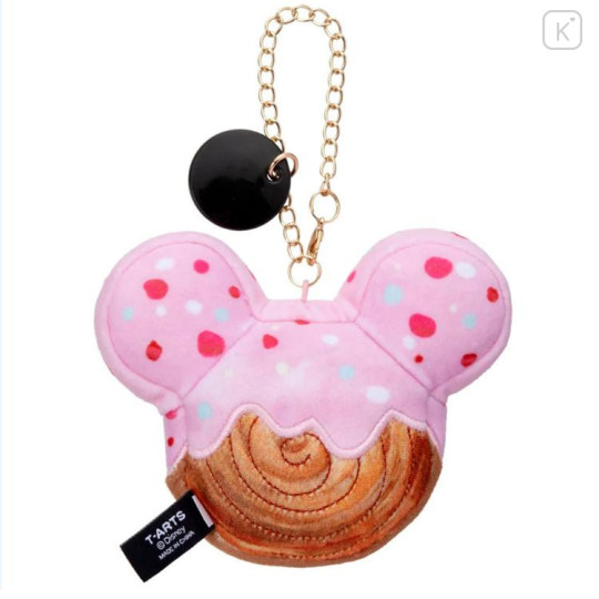 Japan Disney Mascot Holder Bag Charm - Minnie : Nui Bread Croissant - 4