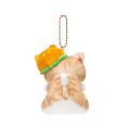 Japan Mofusand Mascot Holder - Mofusand Diner Burger Cat - 7