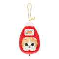 Japan Mofusand Plush Mascot Keychain - Mofusand Diner Nugget Ketchup Fries Cat - 6