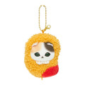 Japan Mofusand Plush Mascot Keychain - Mofusand Diner Nugget Ketchup Fries Cat - 8