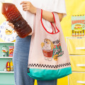Japan Mofusand Eco Shopping Bag - Mofusand Diner Cheese Burger Fries Cat - 3
