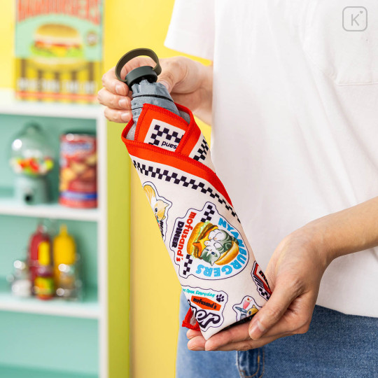 Japan Mofusand Bento Lunch Cloth - Mofusand Diner Cat - 2