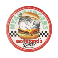 Japan Mofusand Water Absorbing Coaster - Mofusand Diner Cheese Burger Cat - 1