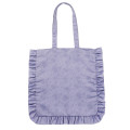 Japan Mofusand Frill Tote Bag - Ballet Core Purple - 5