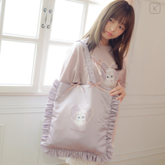 Japan Mofusand Frill Tote Bag - Ballet Core Pink - 2