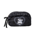 Japan Mofusand Frill Cosmetic Pouch - Ballet Core Black - 1
