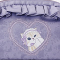 Japan Mofusand Frill Cosmetic Pouch - Ballet Core Purple - 4