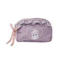 Japan Mofusand Frill Cosmetic Pouch - Ballet Core Purple Pink - 1