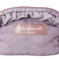 Japan Mofusand Frill Cosmetic Pouch - Ballet Core Purple Pink - 6