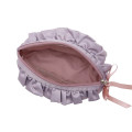 Japan Mofusand Frill Cosmetic Pouch - Ballet Core Purple Pink - 7