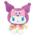 Japan Sanrio Plush Toy (S) - Kuromi : Retro Japanese Candy Kuppy Ramune - 1