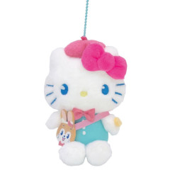 Japan Sanrio Mascot Holder - Hello Kitty : Retro Japanese Candy Kuppy Ramune