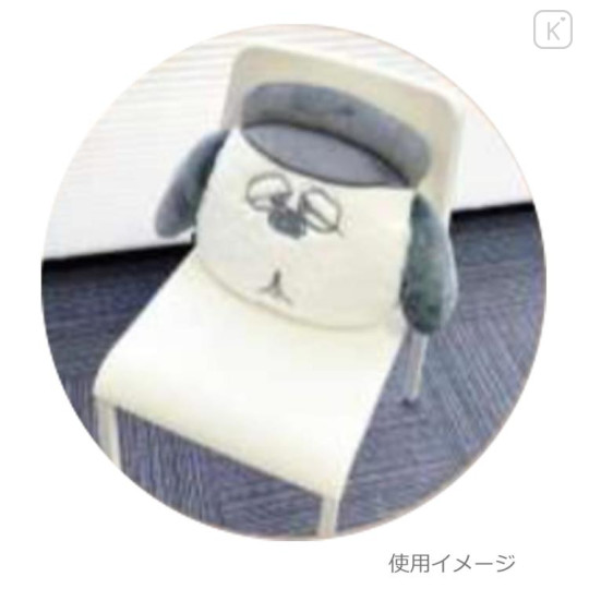 Japan Peanuts Stuffed Plush Face Cushion - Snoopy : Brother Olaf - 3