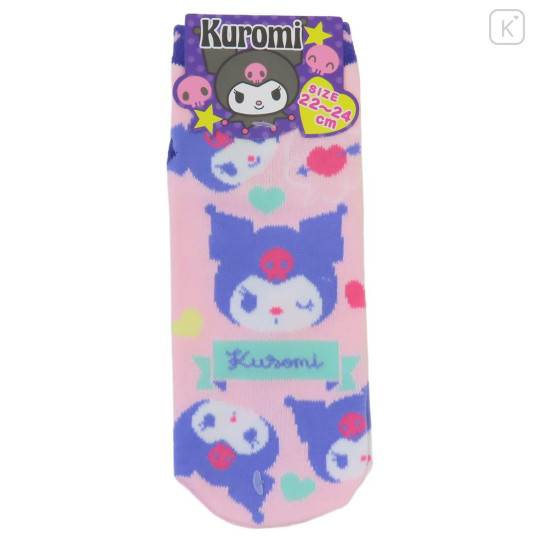 Japan Sanrio Socks - Kuromi : Happy Dream - 1