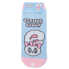 Japan Esther Bunny Socks - Light Blue Pink