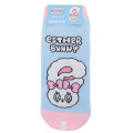 Japan Esther Bunny Socks - Light Blue Pink - 1