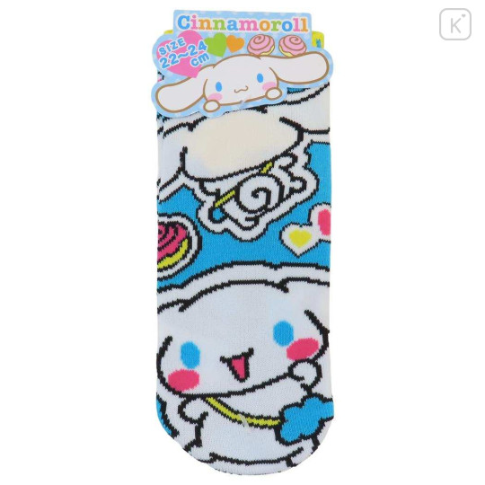 Japan Sanrio Socks - Cinnamoroll : Say Hi - 1