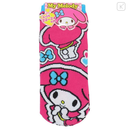 Japan Sanrio Socks - My Melody : Say Hi - 1