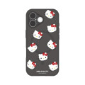 Japan Sanrio IIIIfit Plump Frame iPhone 17 Case with MagSafe - Hello Kitty : Gray - 1