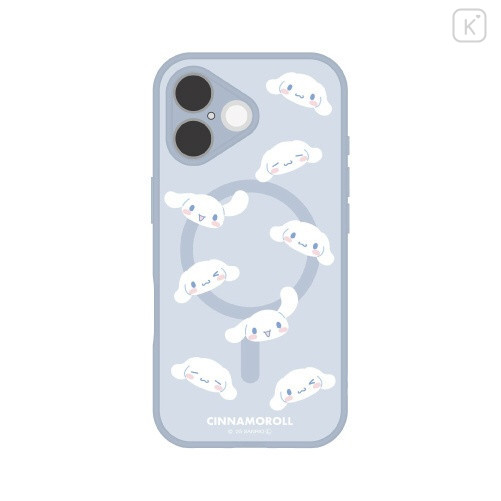 Japan Sanrio IIIIfit Plump Frame iPhone 17 MagSafe Case - Cinnamoroll - 1