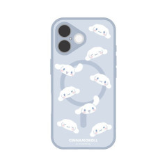 Japan Sanrio IIIIfit Plump Frame iPhone 17 Case with MagSafe - Cinnamoroll : Face