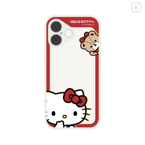 Japan Sanrio IIIIfit Plump Frame iPhone 17 Case - Hello Kitty - 1