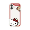 Japan Sanrio IIIIfit Plump Frame iPhone 17 Case - Hello Kitty - 1