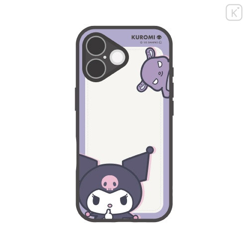 Japan Sanrio IIIIfit Plump Frame iPhone 17 Case - Kuromi - 1