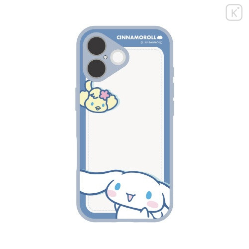 Japan Sanrio IIIIfit Plump Frame iPhone 17 Case - Cinnamoroll - 1