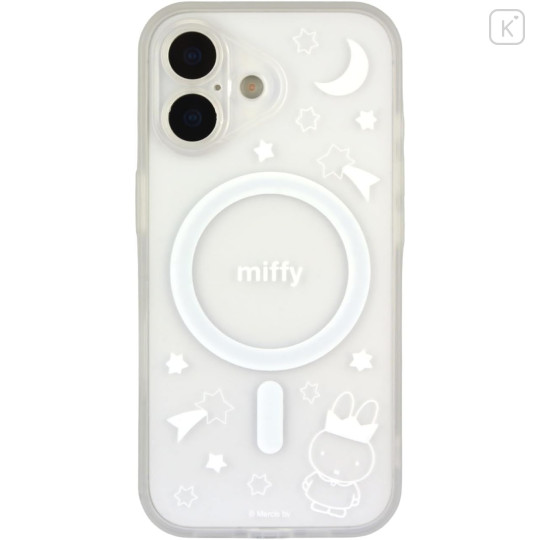 Japan Miffy IIIIfit Plump Frame iPhone 17 Case with MagSafe - Starry Sky - 1