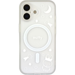 Japan Miffy IIIIfit Plump Frame iPhone 17 Case with MagSafe - Starry Sky