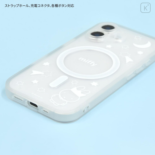 Japan Miffy IIIIfit Plump Frame iPhone 17 Case with MagSafe - Starry Sky - 3