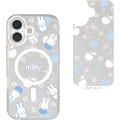 Japan Miffy Camera Frame iPhone 17 Case with MagSafe - Flower Blue - 2