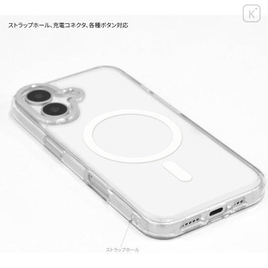 Japan Miffy Camera Frame iPhone 17 Case with MagSafe - Flower Blue - 6