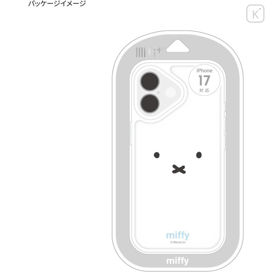 Japan Miffy IIIIfit Clear iPhone 17 Case - Miffy : Face - 6