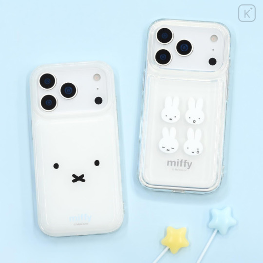 Japan Miffy IIIIfit Clear iPhone 17 Pro Case - Miffy : Face - 5