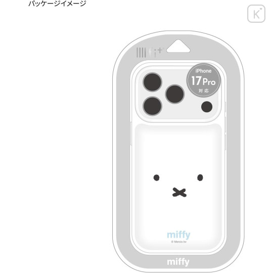 Japan Miffy IIIIfit Clear iPhone 17 Pro Case - Miffy : Face - 6