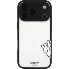 Japan Miffy IIIIfit Plump Frame iPhone 17 Pro Case - Miffy : Peeking Out
