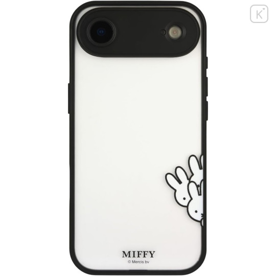 Japan Miffy IIIIfit Plump Frame iPhone Air Case - Miffy : Peeking Out - 1