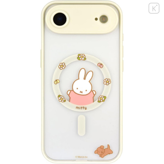 Japan Miffy IIIIfit Plump Frame iPhone Air MagSafe Case - Miffy - 1