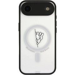 Japan Miffy IIIIfit Plump Frame iPhone Air MagSafe Case - Miffy : Peeking Out