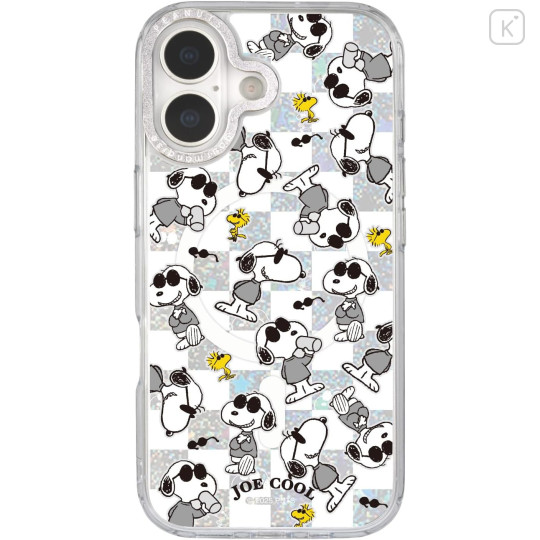 Japan Peanuts Camera Frame iPhone 17 Case with MagSafe - Snoopy & Woodstock : Joe Cool - 1