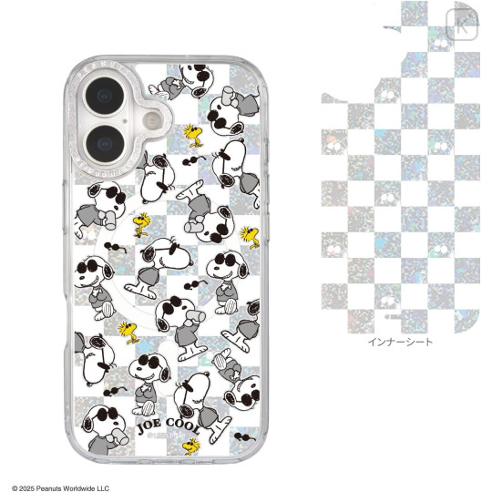 Japan Peanuts Camera Frame iPhone 17 Case with MagSafe - Snoopy & Woodstock : Joe Cool - 2