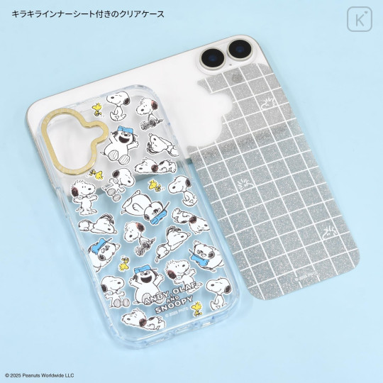 Japan Peanuts Camera Frame iPhone 17 Case - Snoopy : Brother - 3