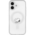 Japan Peanuts IIIIfit Plump Frame iPhone 17 Case with MagSafe - Snoopy : Grey - 1