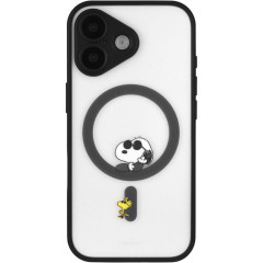 Japan Peanuts IIIIfit Plump Frame iPhone 17 Case with MagSafe - Snoopy & Woodstock : Joe Cool