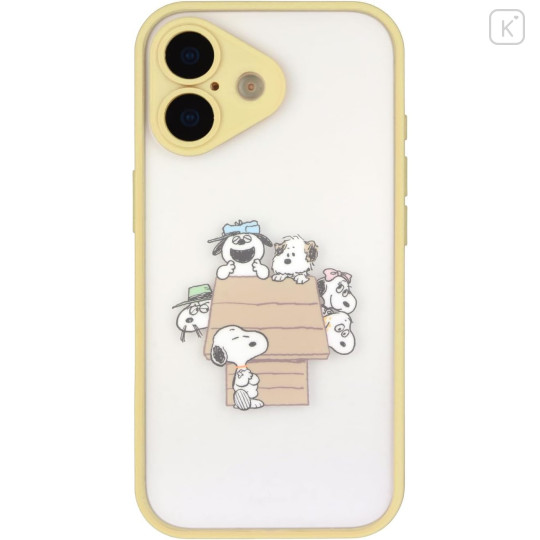 Japan Peanuts IIIIfit Plump Frame iPhone 17 Case - Snoopy : Brother - 1