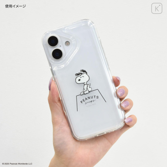 Japan Peanuts IIIIfit Clear iPhone 17 Case - Snoopy - 4